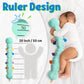 Lightdesire Baby Toys Musical Caterpillar,Infant Toys Stuffed Animal Toys With Ruler Design And Ring Bell,Baby Teething Toys For Tummy Time Newborn Boys Girls 0 3 6 12 Months(Blue)