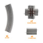 Lionel FasTrack Figure-8 Add-On Track Pack, Electric O Gauge