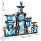 Mindbox City Police Station Building Set With Police Car & Helicopter,1430Pcs Building Block Toy Gift For Boys 8-12