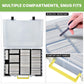 Alkoo 2200+ Large Trading Card Storage Box Case Holder For Kids Against Maturity, C.A.H Mtg Deck Organizer For Cards Against Hum