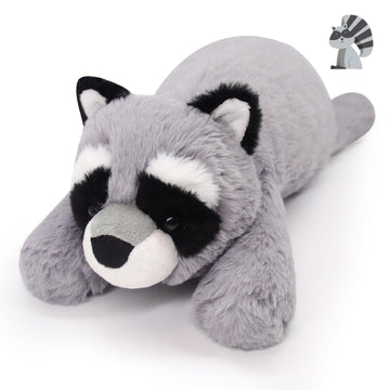 Bekrgwiy Raccoon Plush,23In Raccoon Stuffed Animal Plushie Doll Toy For Kids Boys Girls,Hugging Plushie,Gift For Valentine'S Day