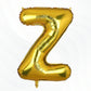 Flyloons Gold Z Letter Foil Balloon Alphabets Balloons Perfect for Birthday Decoration Items, Anniversary, Bachelorette, Wedding