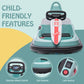 Hetoy Bumper Car For Toddlers, 6V Electric Ride On Toys For Kids, 1.9 Mph Max Speed, Steering Wheel, 360 Degree Spin, 2-Speeds, Lights, Music & Horn, Birthday Gift For Boys Girls 2-6 Years Old, Green