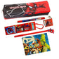 Kobbet Superhero Stationery Gift Set For Kids Cartoon Pencil Pouch Pencil Case For Girls Cute Collection Pencil Pouch With Pen, 