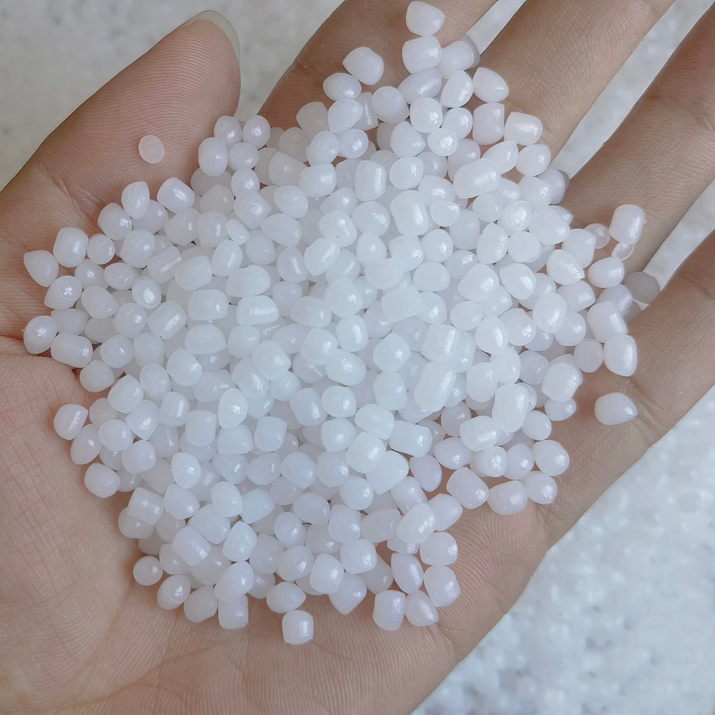 Tonmp 2 Lbs Plastic Pellets Rock Tumbling Media Plastic Filler Protect Fragile Stones For Rock Tumbler, Stone Tumbler, Rock Poli