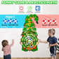 St Patricks Day Kids Dart Board Game Set, Irish Party Board Games with 12 Stick Balls, St Paddys Day Outdoor Games for Kids Ages