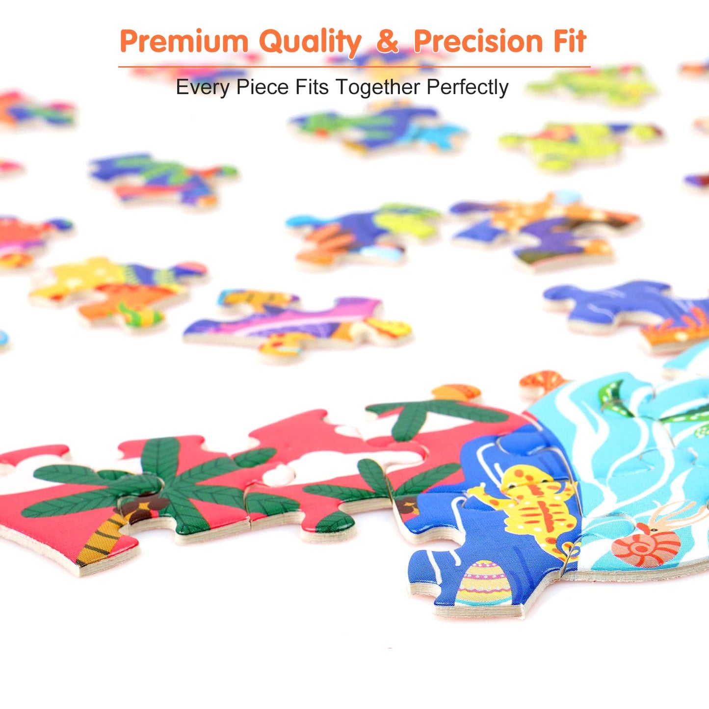 Jigsaw Puzzles For Kids Ages 4-8, 150 Pieces Triceratops Shaped Cardboard Puzzles For Animal Lovers, Sturdy Puzzles Box And Poster, Educational Toys Gift For Boys Girls