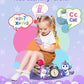 KOKODI Kids Smart Phone Toys, Birthday Gifts Unicorn Toddler Play Phone for Girls 3-10, Touchscreen HD Cell Phone for Kids, Trav