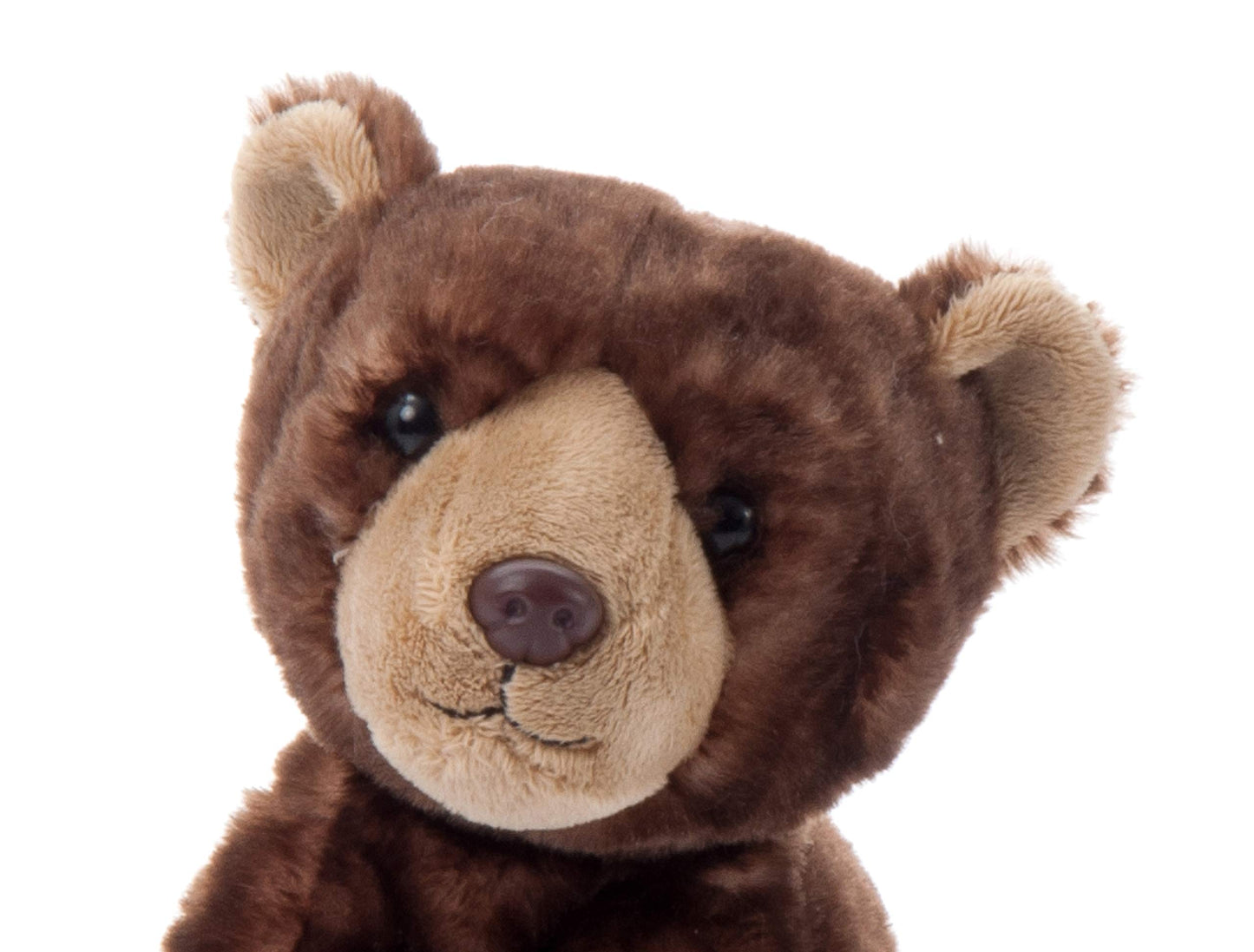 The Petting Zoo Brown Bear Plush Toy, 9 inch Stuffed Animal, Gifts for Kids, Soft Plush, Model 420115