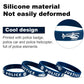 Satinior 24 Pcs Police Silicone Rubber Bracelets Party Favors Wristbands For Police Themed Birthday Graduation Party Decorations