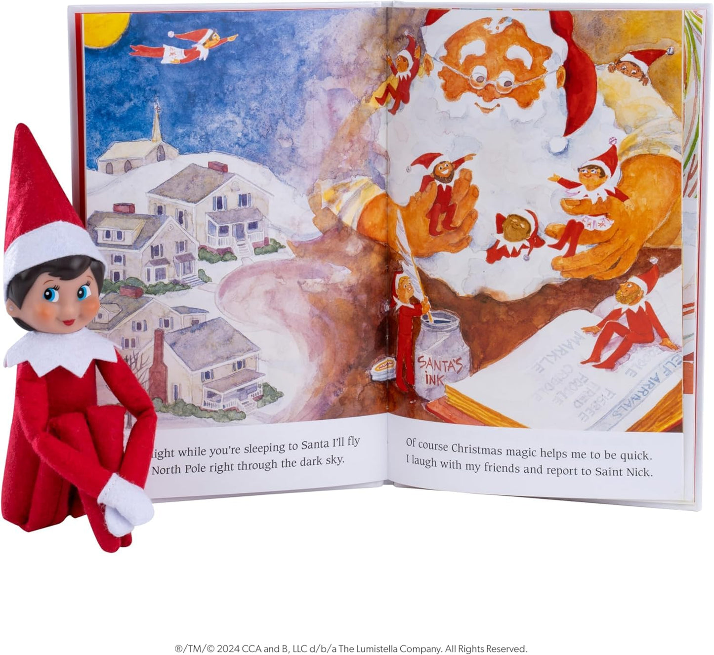The Elf On The Shelf® Blue Eyed Girl & Claus Couture Collection® Extraordinary Noorah™ Dress