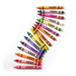 Crayola Triangular Crayons, Multi-Colored, 16 Count, Wax Material, Model BIN524016-16