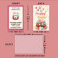 BEUFSE Outdoor Easter Scavenger Hunt Cards - Medium Cardboard with Envelopes for Easter Party Activities and Games