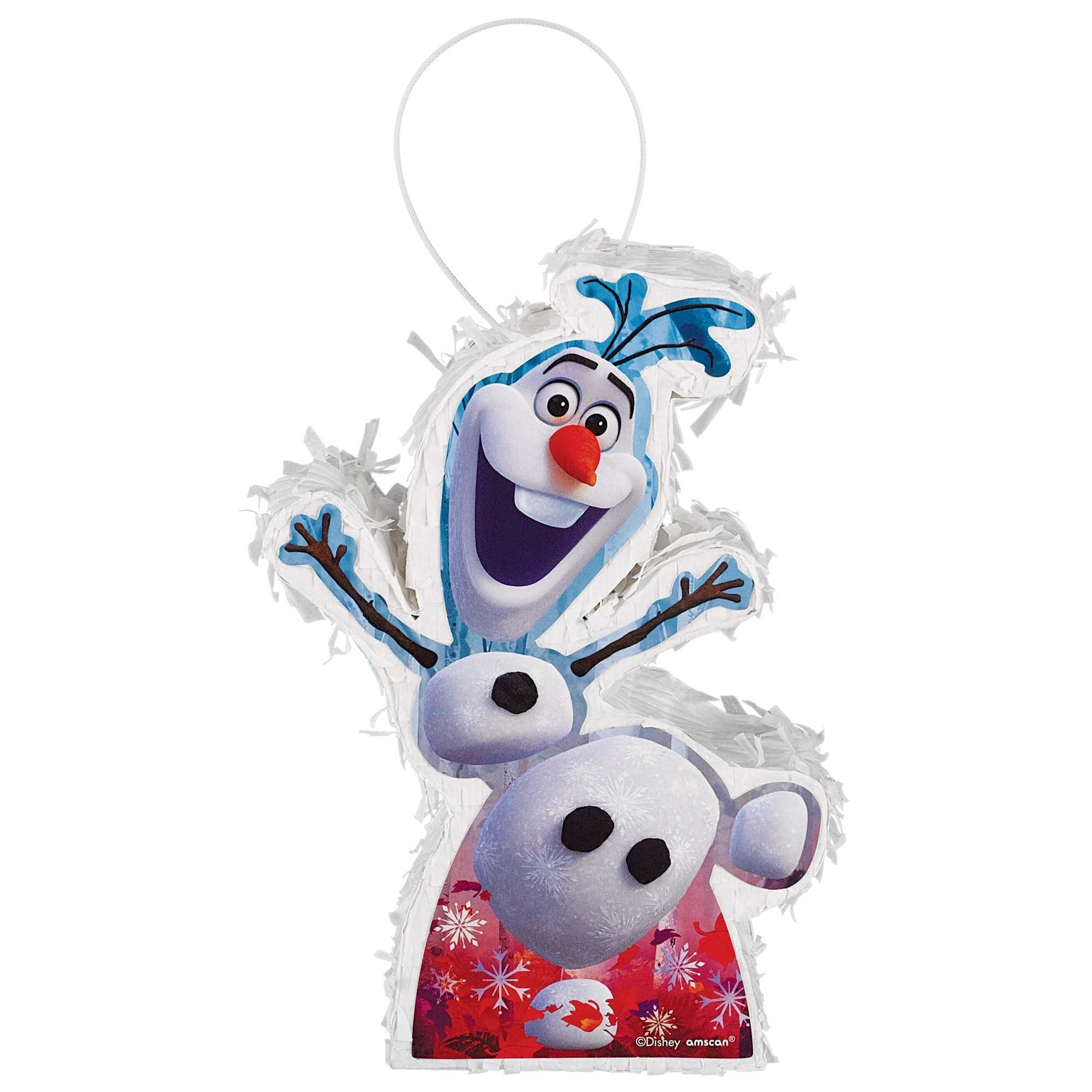 Frozen 2 Olaf Mini Pinata Decoration - 5 x 7 x 2, 1 Pc