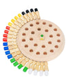 Nvf Card Game (Wooden Memory Matchstick Chess Game)