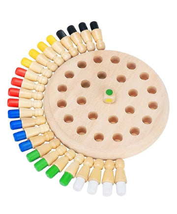 Nvf Card Game (Wooden Memory Matchstick Chess Game)