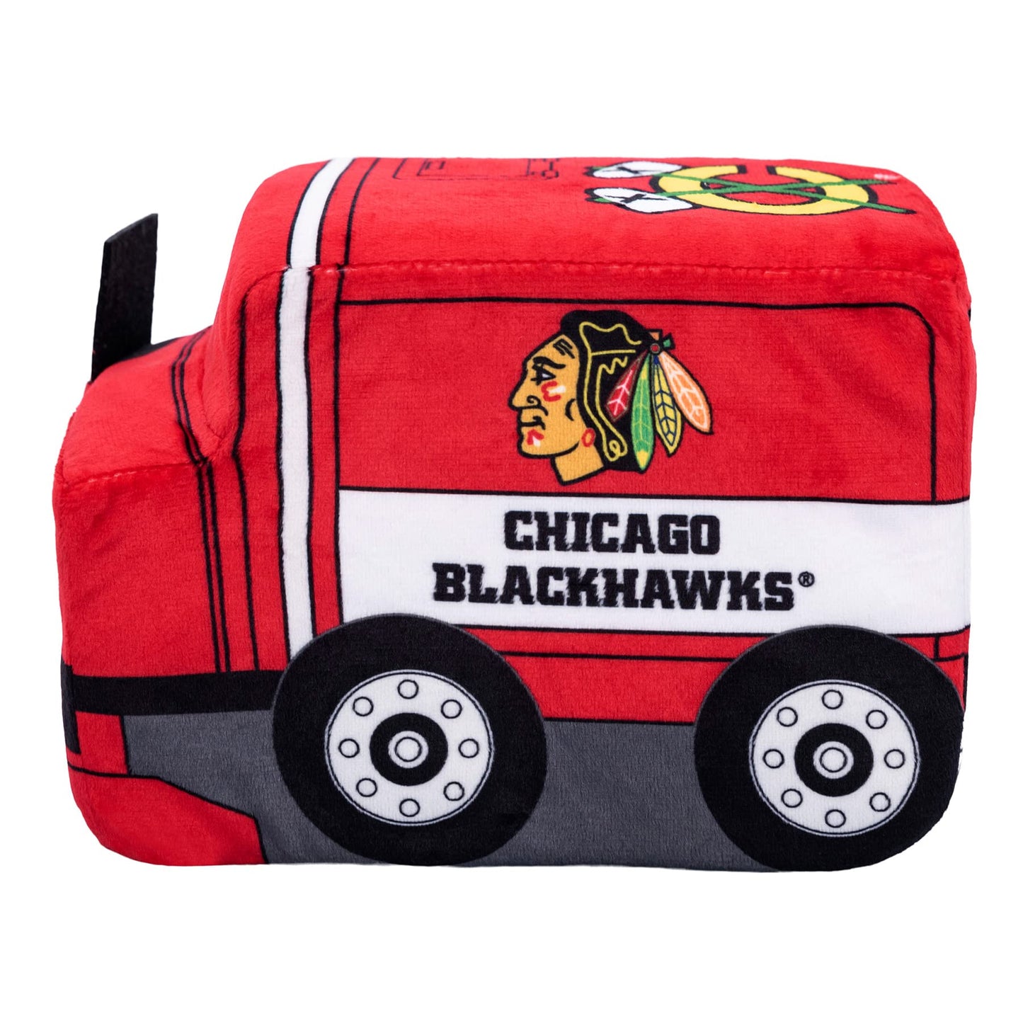 Bleacher Creatures Chicago Blackhawks Zamboni 7'' Nhl Kuricha Plushie - Soft Inspired Plush