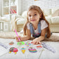 Matharago Diamond Art For Kids 6 Pcs Diy Diamond Painting Girls Keyrings Set, Painting By Number Gem Keychains Craft Kits For Ki