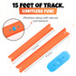 Replacement Track Set Builder Pieces For Hot Wheels Toy Cars 36-Piece Straight Track Set, Connectors Included, 15 Feet Of Track