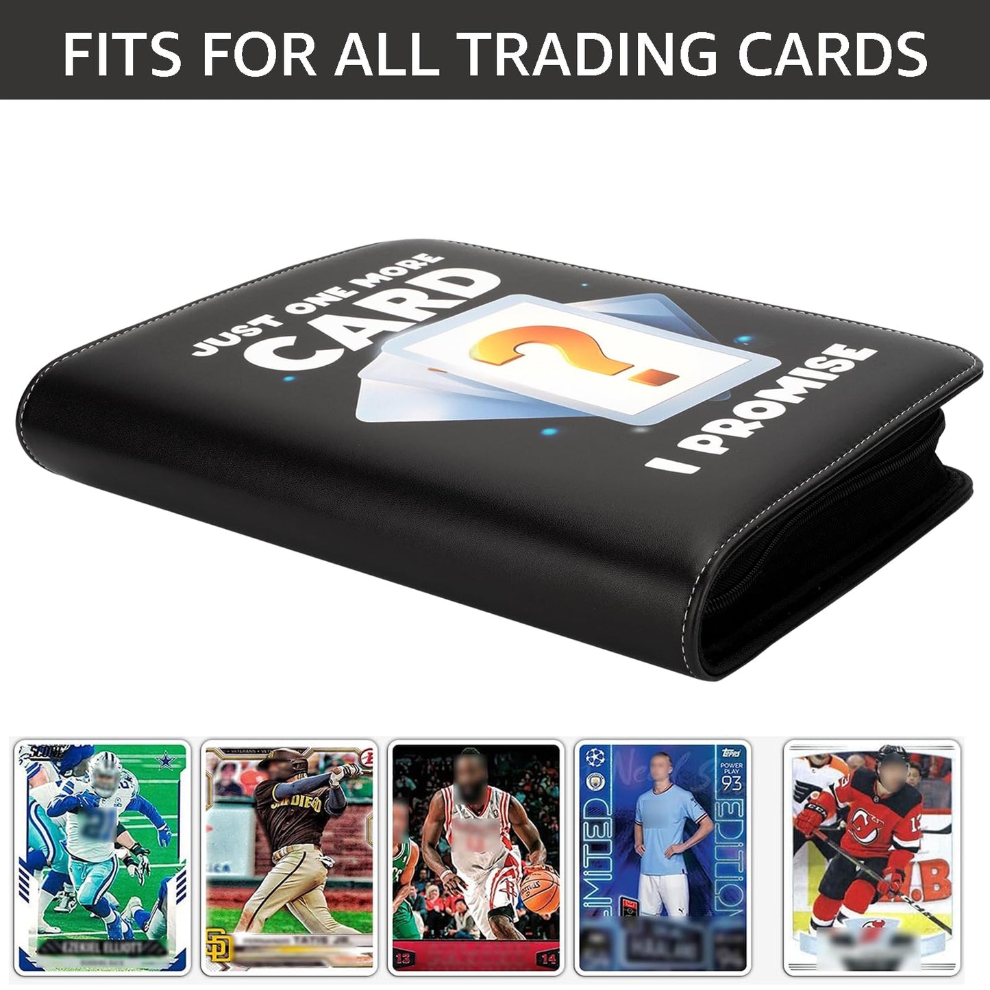 Toploader Binder 4 Pocket  Holds 128 Toploaders | enhanced Side-Loading Album for Maximum Protection | Displays 3x4 Rigid Cards for Pokmon  Sports  MTG  YuGiOh TCG Collection (Black)