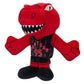 Bleacher Creatures Toronto Raptors Raptor Plush 8" Chibi Mascot - Soft Crystal Velboa Polyester