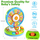 Toys For 1 2 3 Year Old Boy Girl, Musical Spin And Sing Alphabet Zoo, Learning Toys For Toddlers 1-3, Educational Interactive Toys, Christmas Birthday Gift For Baby Boys Girls Age 6-9-12-18 Months