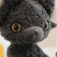 RRSDJJ Kitten Plush Toy  enhanced Cat Stuffed Animal  Black Cat Plush Stuffed Animal Soft and Comfortable Occasions Great Gift for Kids  Lovers  Friends (Black Cat)