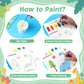 Feredo Kids Water Coloring Books For Toddlers - Painting And Drawing Art Paper For Kids Mess Free Craft Supplies Toy For Kids 3