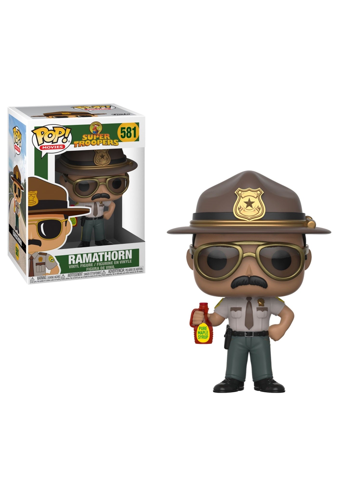Funko Pop! Movies: Super Troopers Ramathorn Collectible Figure, Multicolor