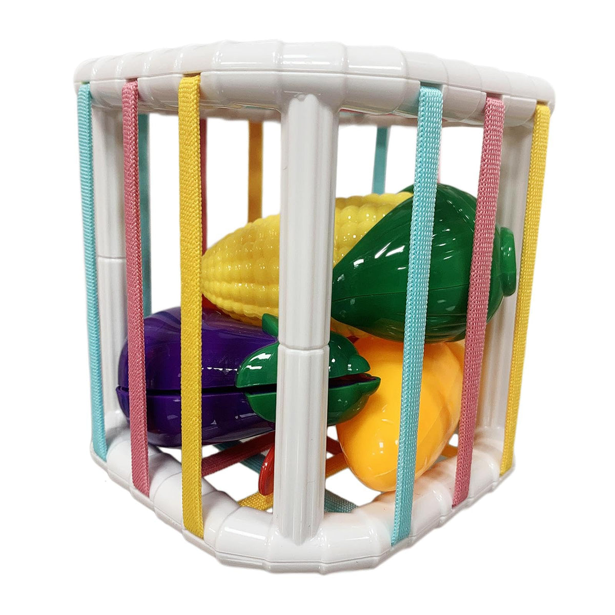 Ujeavette Shape Sorter Baby Toy Educational Toy Sensory Bin For Toddlers Children Baby Vegetables