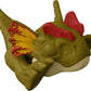 Jurassic World Dominion Uncaged Wild Pop Ups Dinosaur Toys, 4 Pack Collectible Figures, Manually Activated