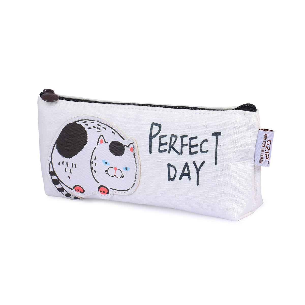 INSTABUYZ Latest Zipper Pencil Pouch/Pencil Box/Pencil Case/Pen Box/Color Pouch Large Capacity Pen Bag Pouch for Kids (Design 11