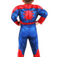 Jazwares Marvel Spider-Man Toddler Costume - Officially Licensed Superhero Suit For Kids 12/18 Months Blue,Red