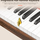 Vangoa Kids Piano Keyboard, 37 Keys Digital Piano for Kids, Music Educational Instrument Toy, Wood Piano for Girls and Boys, Dar