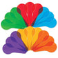 Learning Resources Color Paddles Set - 18 Multi-Colored 6" Plastic Classroom Supplies for Preschool Science, Model LER0352