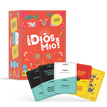 Dios Mio! Latino Party Game - 275 English Y Espanol Cards For Latinos, Ages 17+ And 2+ Players | 275 Cartas En Inglés Y Español Para Latinos, Mayores De 17 Años Y 2+ Jugadores