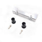 KYX Racing Aluminum Bumper Mounts for Redcat Gen8 (Silver)