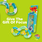 TANGLE Tangle Braintools Imagine Fidget Toy - Quiet Rubber Hand Therapy - Green and Yellow - Model 13406