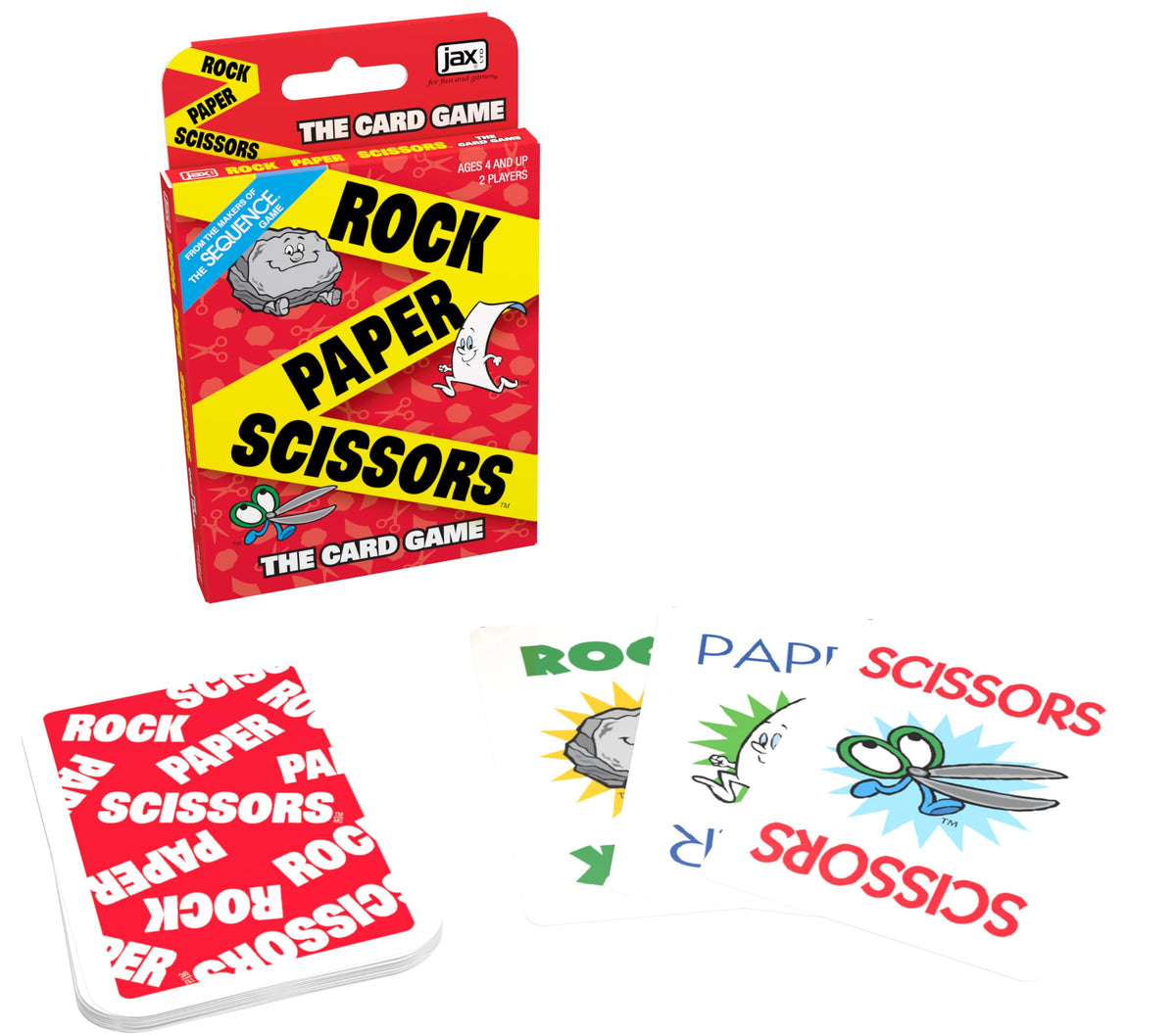 Rock Paper Scissors Cards Jax Rock Paper Scissors Card Game Bilingual - It'S The Fast, Fun Card ...