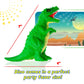 Ja-Ru Stretchy Toy Dinosaur Toy (1 Unit) T-Rex Rubber Dino ,Super Squishy And Individually Packed Fidget Toys For Boys, Realisti
