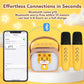 Karaoke Machine For Kids, Portable Mini Karaoke Machine With 2 Wireless Microphones, 4 5 6 7 8 9 10 Years Old Girl Boy Easter Ch