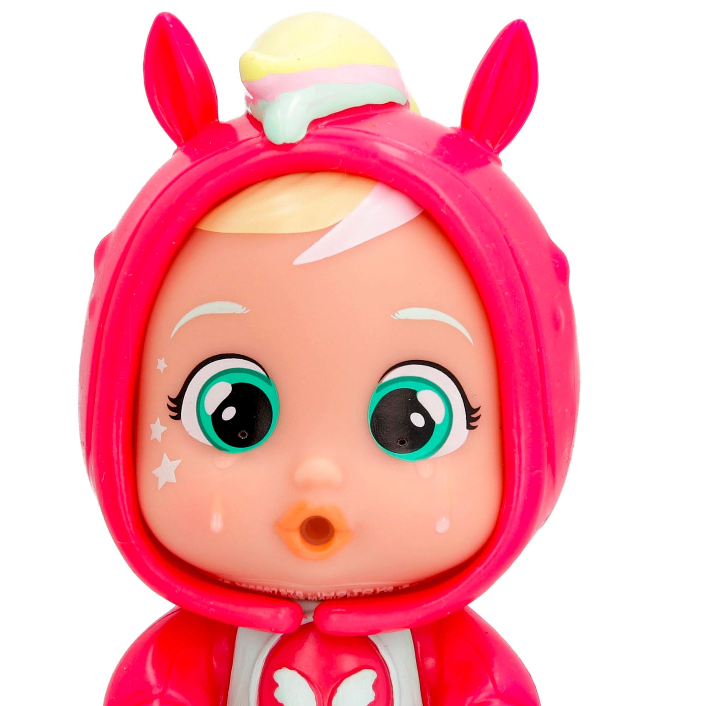 Cry Babies Magic Tears Talent Babies - Hannah, 6+ Surprises, Multicolor, Silicone, Great Gift for Kids Ages 3+