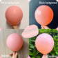 Double Stuffed Pink Balloon Arch, Double Pink Balloons Different Sizes 18/12/10/5 Inch,Pastel Pink Balloons Garland For Boho Par