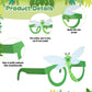 Harrycle 32 Pcs Spring Insect Party Favors Summer Bugs Paper Glasses Frame Insect Photo Booth Props Eyeglasses for Spring Bugs B
