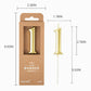 PHD CAKE Gold Number Birthday Candles - 2.76 Inch, Elegant Synthetic Wax, Ideal for Party Celebrations