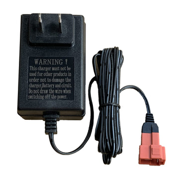 FULIHUAPOW 12V 0.9A Battery Charger for Kids Ride On Cars, SL12-07-02, Black Power Adapter with Square Plug