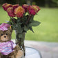 Plushland Plush Stuffed Animal Toys 12 Inches Present Gifts for Graduation Day  Personalized Text  Name or Your School Logo on Gown  Best for Any Grad School Kids (Pink Gown)