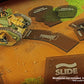 Litko Template Set Compatible With Gaslands Miniatures Game | Set Of 12 | Movement & Maneuvers | Turn Templates | Area Effect |