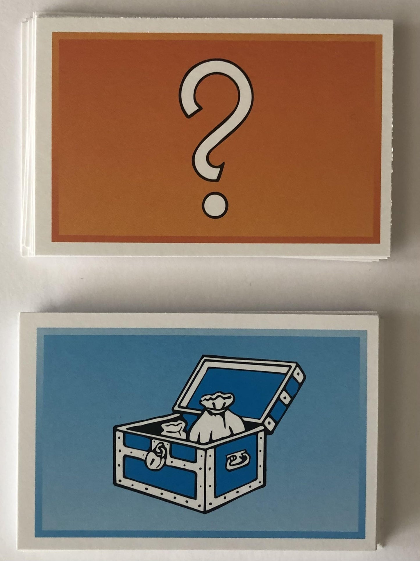 Hasbro Monopoly Card Pack (Deeds/Titles, Chance, Community Chest) - New Monopoly Currency Symbol