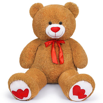 Yeqivo Giant Teddy Bear 43inch Big Stuffed Animal Bears Toys Large Teddy Bear Plush Lifesize Bear Giant Plush for Girlfriend Kid